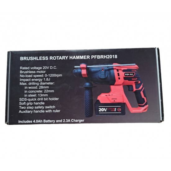 ΚΡΟΥΣΤΙΚΌ ΣΚΑΠΤΙΚΌ BRUSHLESS POWFIT ΚΡΟΥΣΤΙΚΌ ΣΚΑΠΤΙΚΌ BRUSHLESS POWFIT